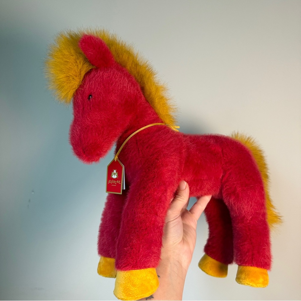 AUTHENTIC Jellycat Festival Horse - NWT